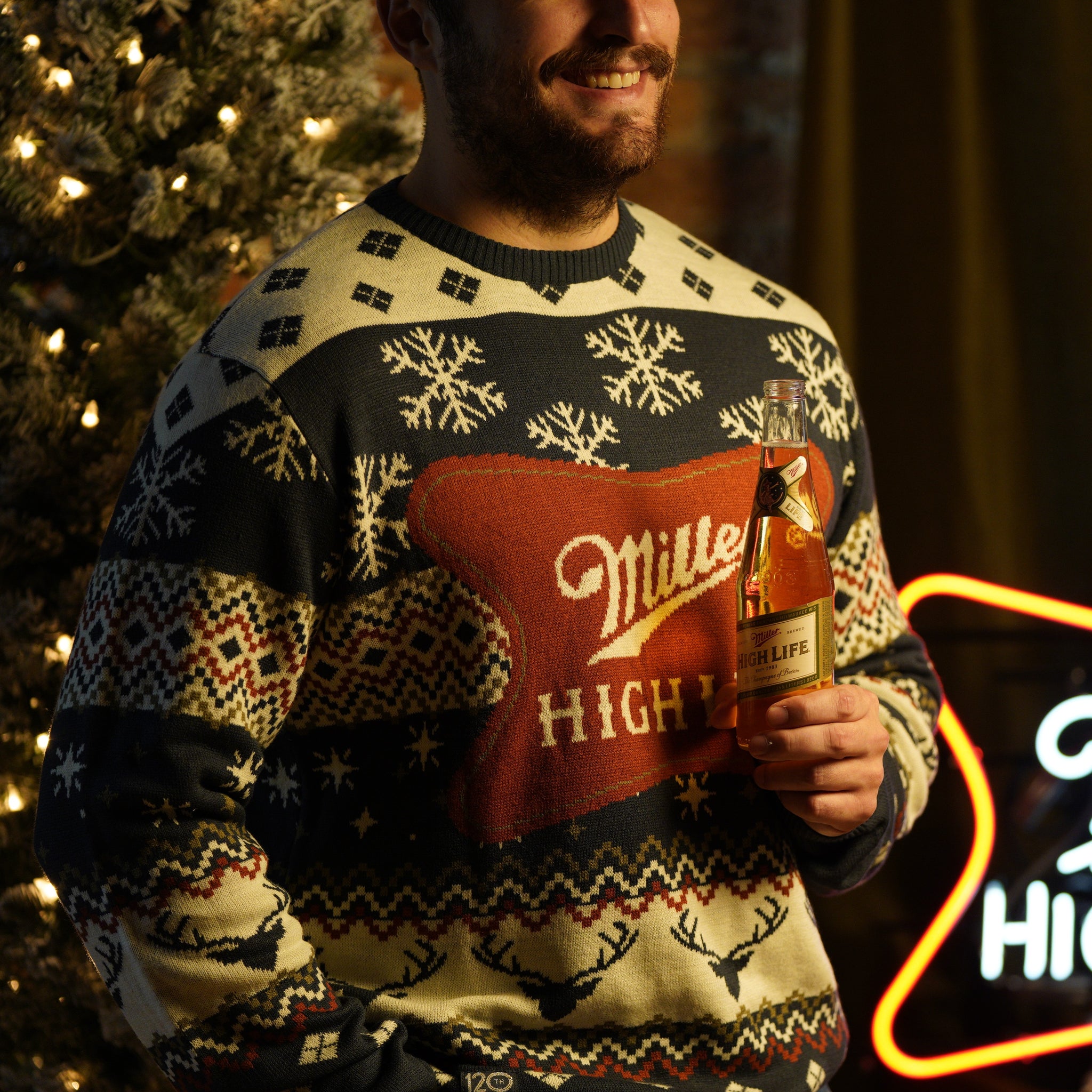 HIGH LIFE HOLIDAY KNIT SWEATER