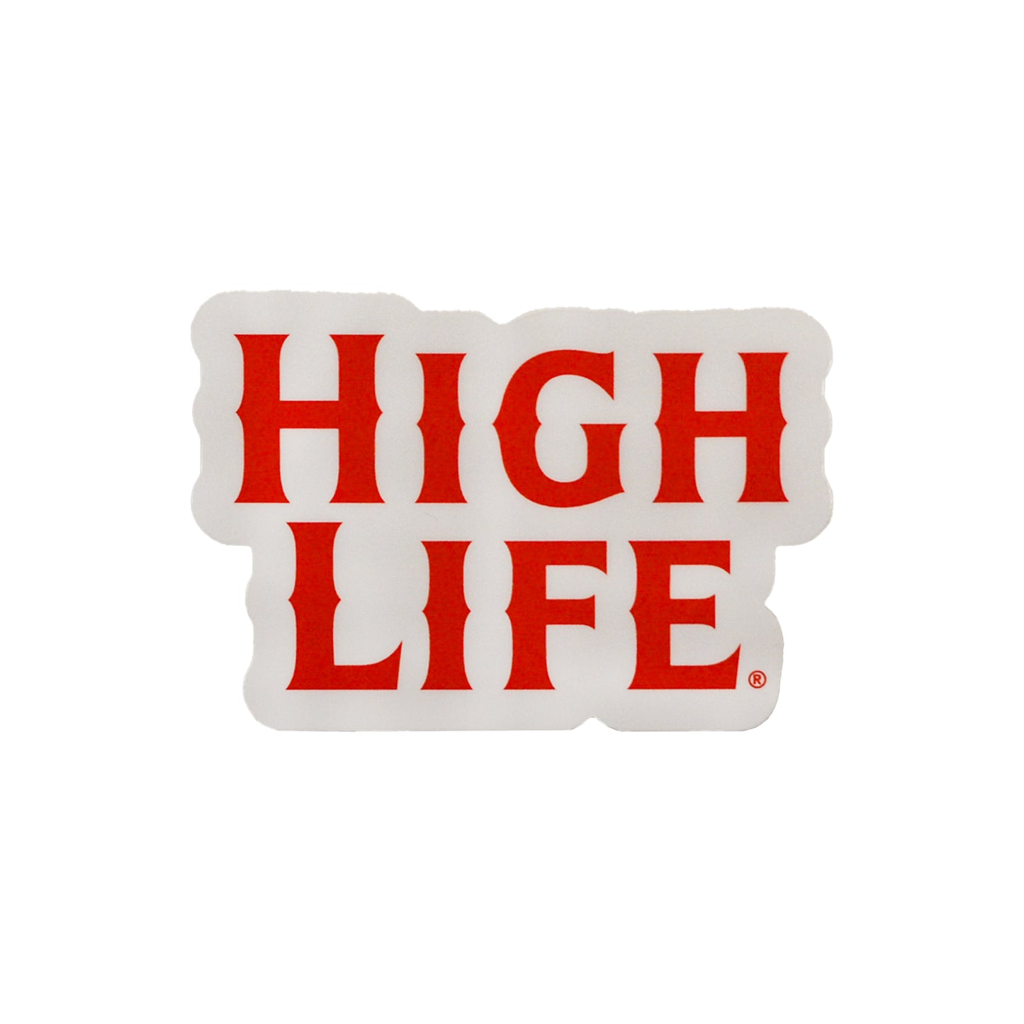 Stacked High Life Sticker