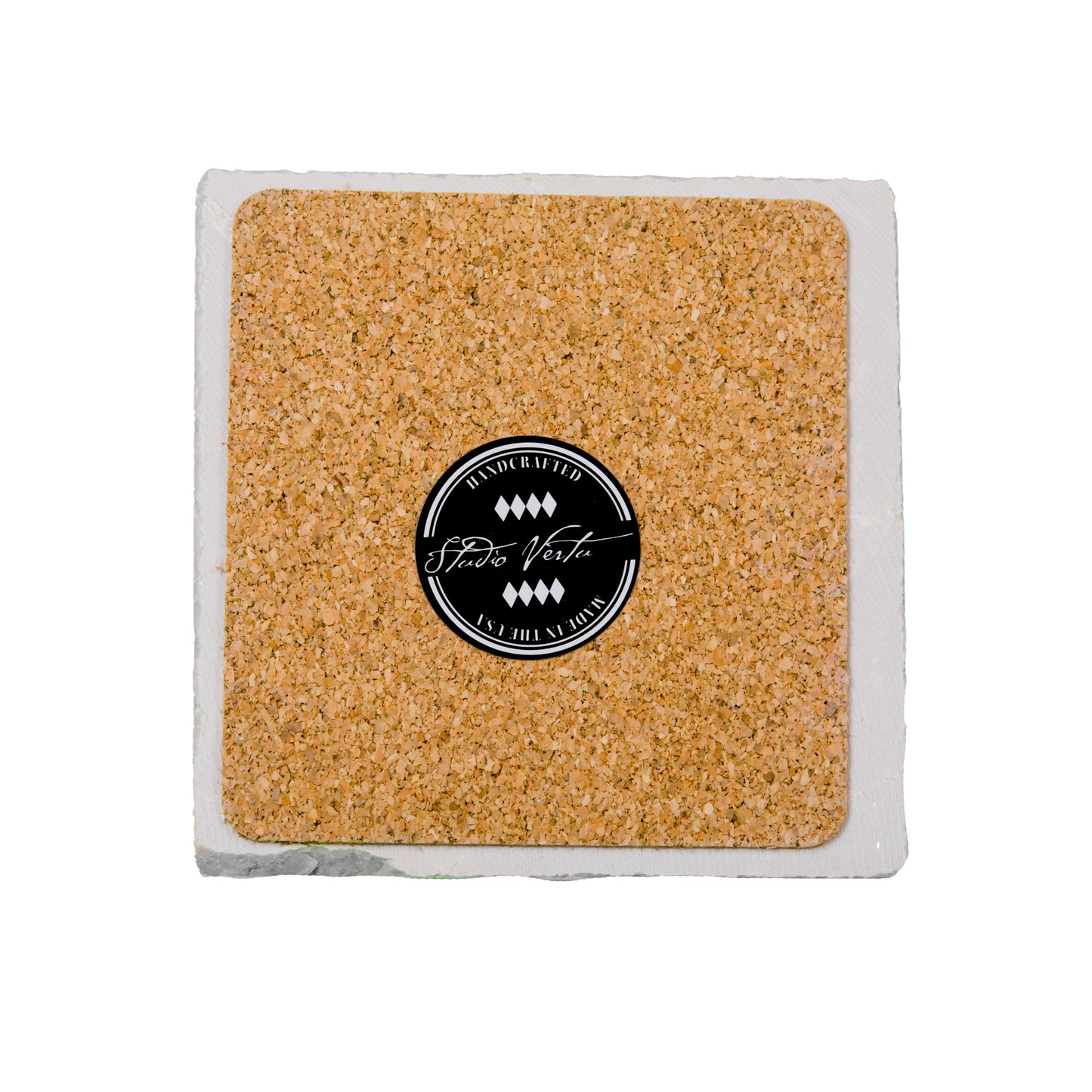 HIGH LIFE SOFT CROSS MARBLE COASTER