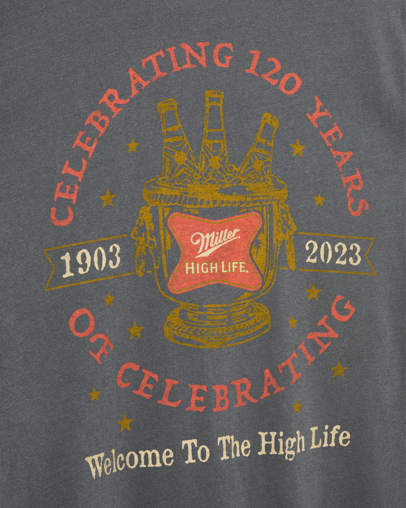 JUNK FOOD X HIGH LIFE 120TH CELEBRATE VINTAGE TEE