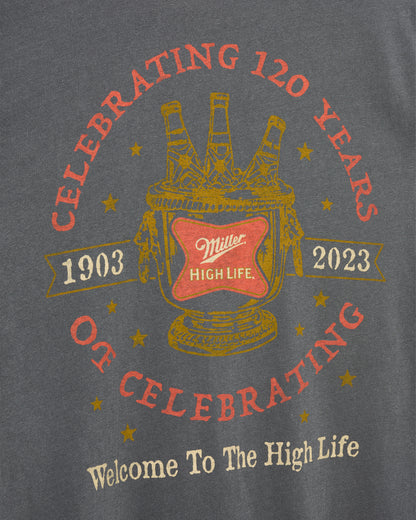 JUNK FOOD X HIGH LIFE 120TH CELEBRATE VINTAGE TEE