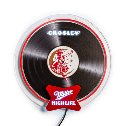 Miller High Life x Crosley Custom Neon Sign