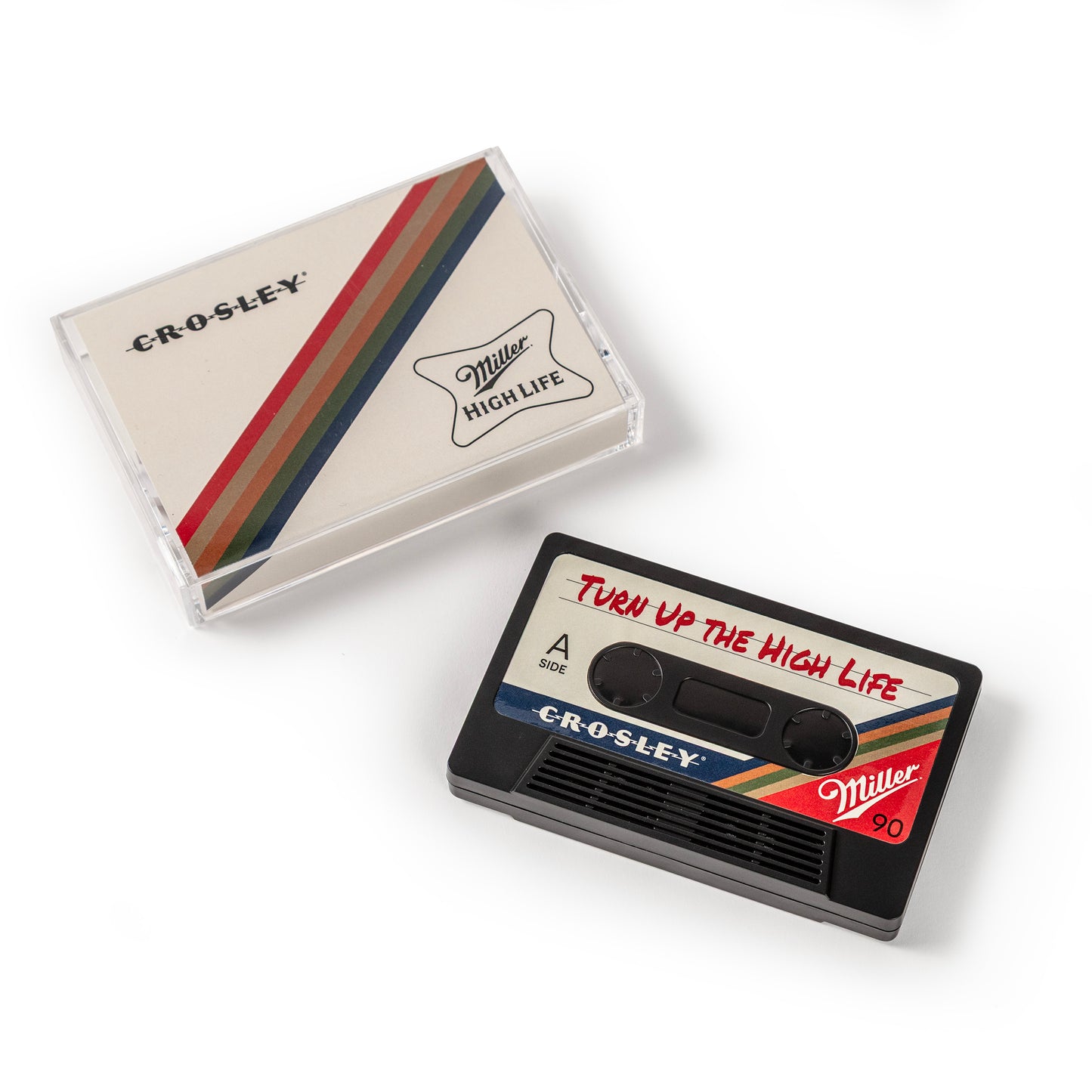 Miller High Life x Crosley Cassette Tape Speaker