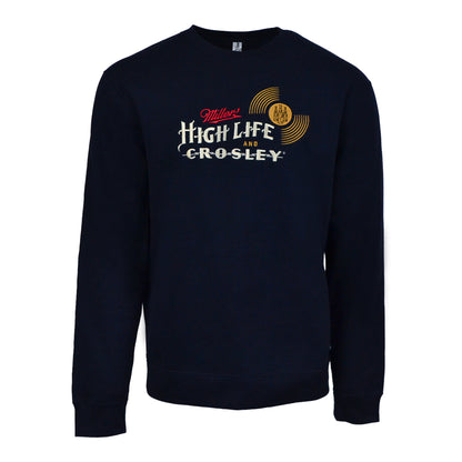Miller HIgh Life x Crosley Crewneck