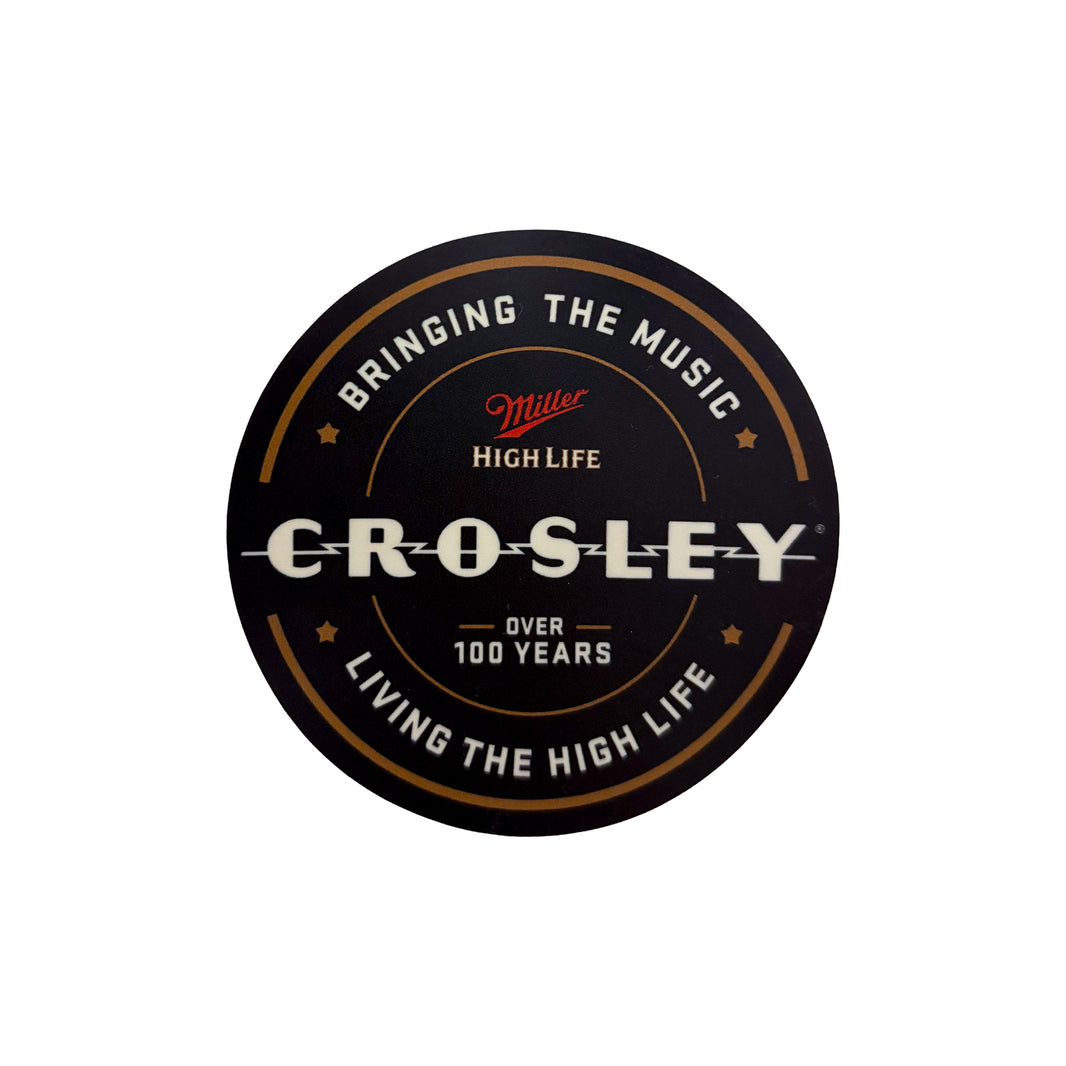 Miller HIgh Life x Crosley Sticker