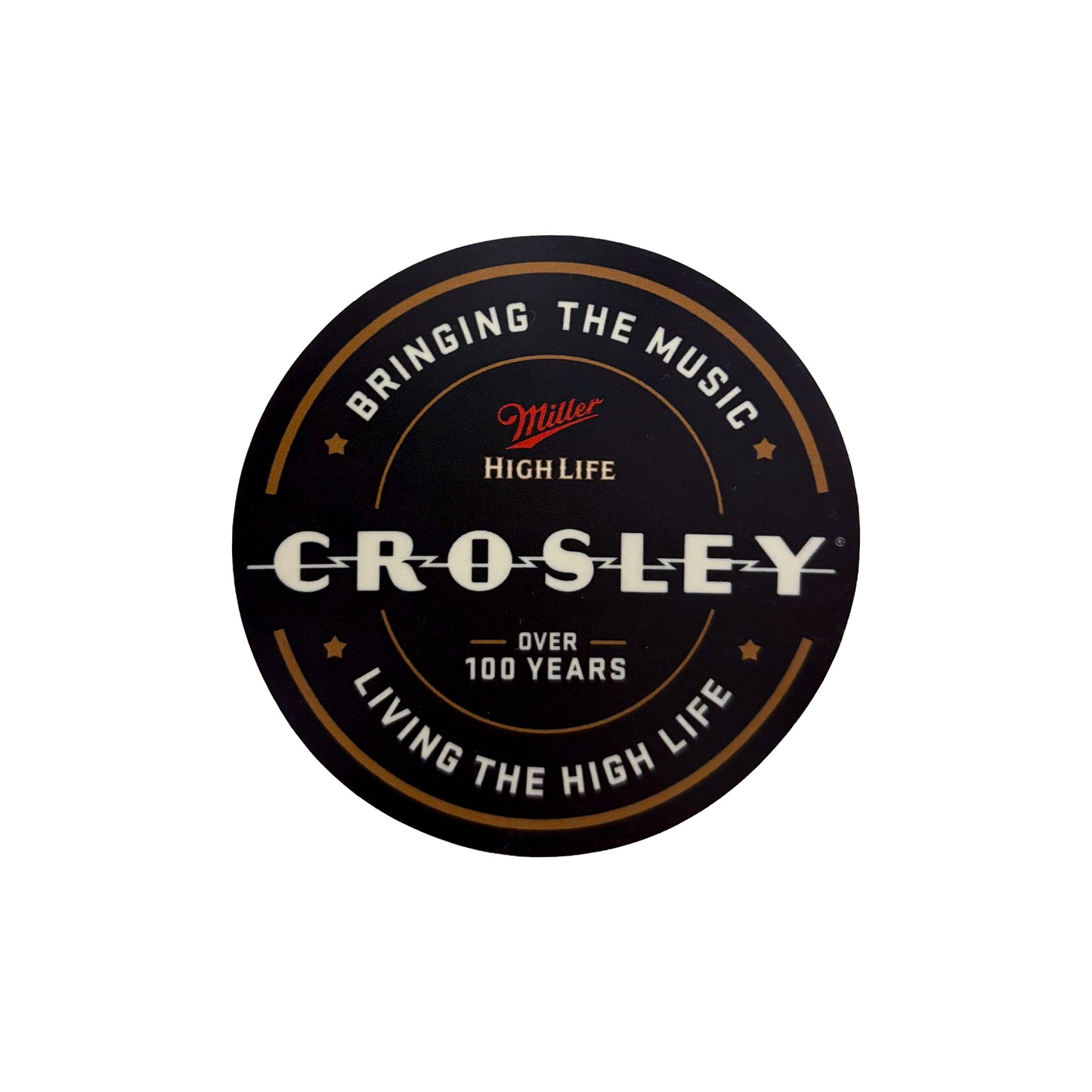 Miller HIgh Life x Crosley Sticker