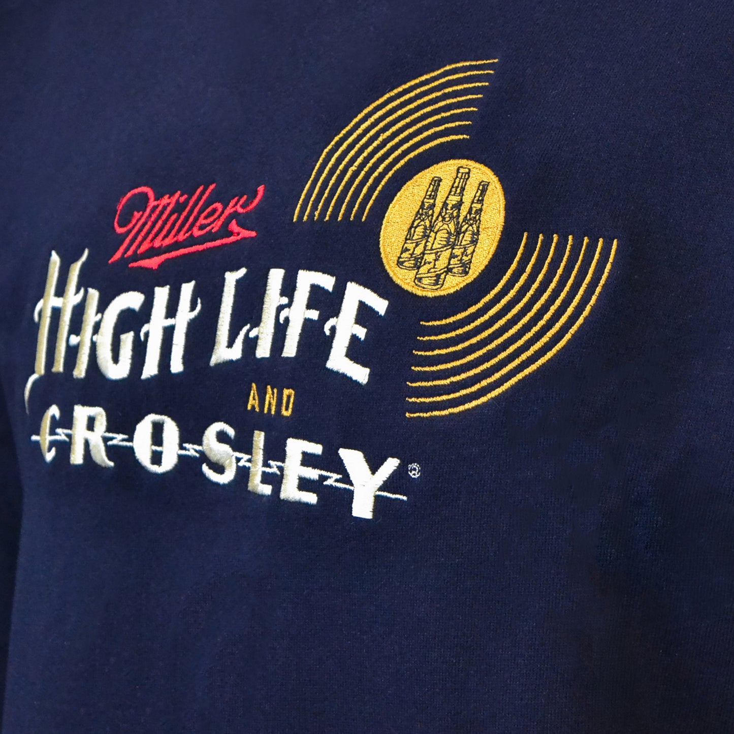 Miller HIgh Life x Crosley Crewneck