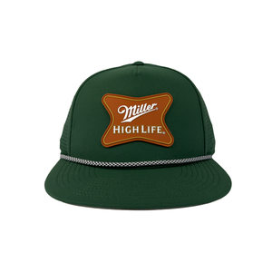 HIGH LIFE GREEN ROPE HAT