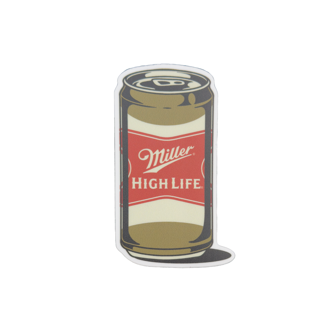 HIGH LIFE ILLUSTRATED CAN STICKER