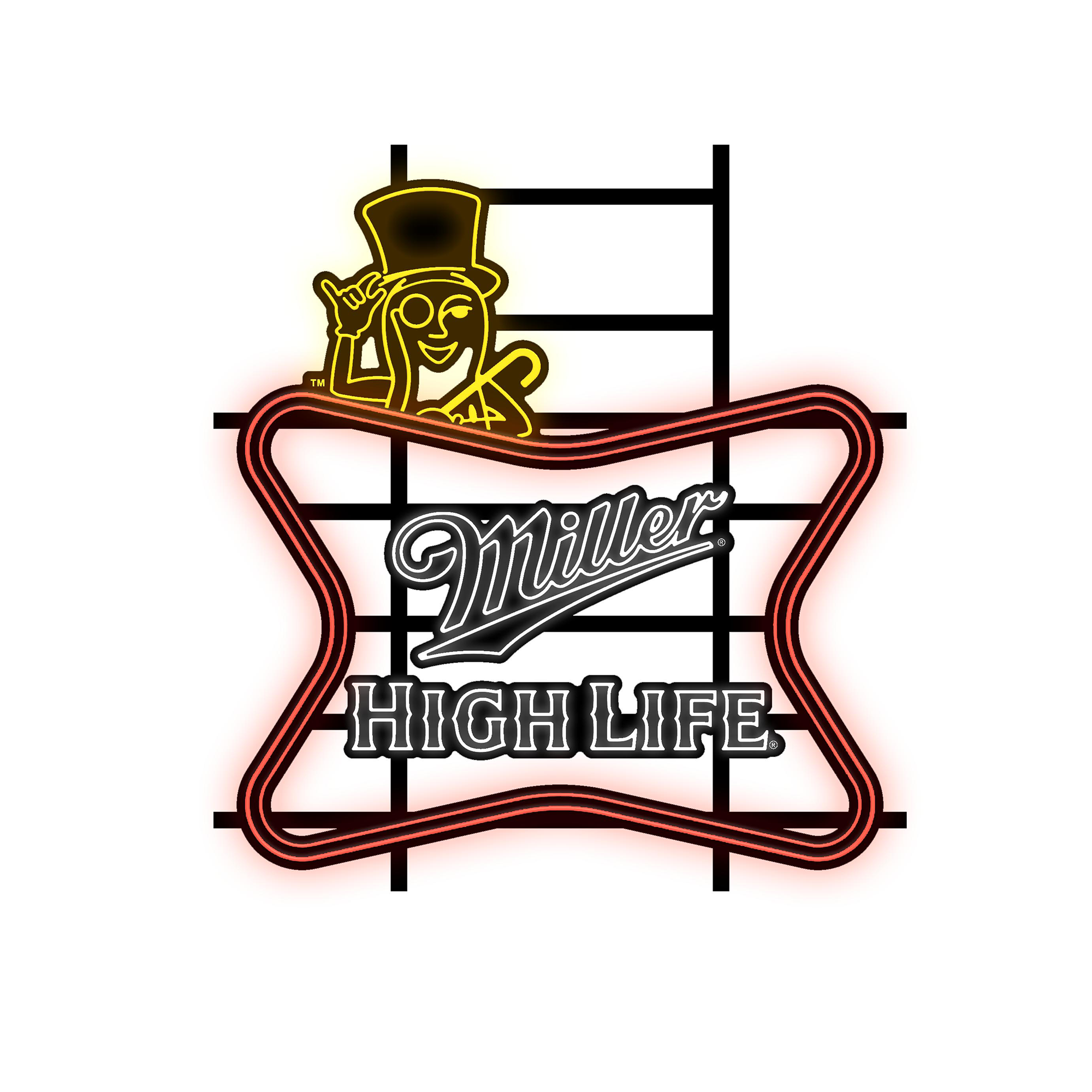 Miller High Life ネオン看板 ビールバケツ型 約30cm Miller High Life ネオン看板 ビールバケツ型 約30cm - メルカリ