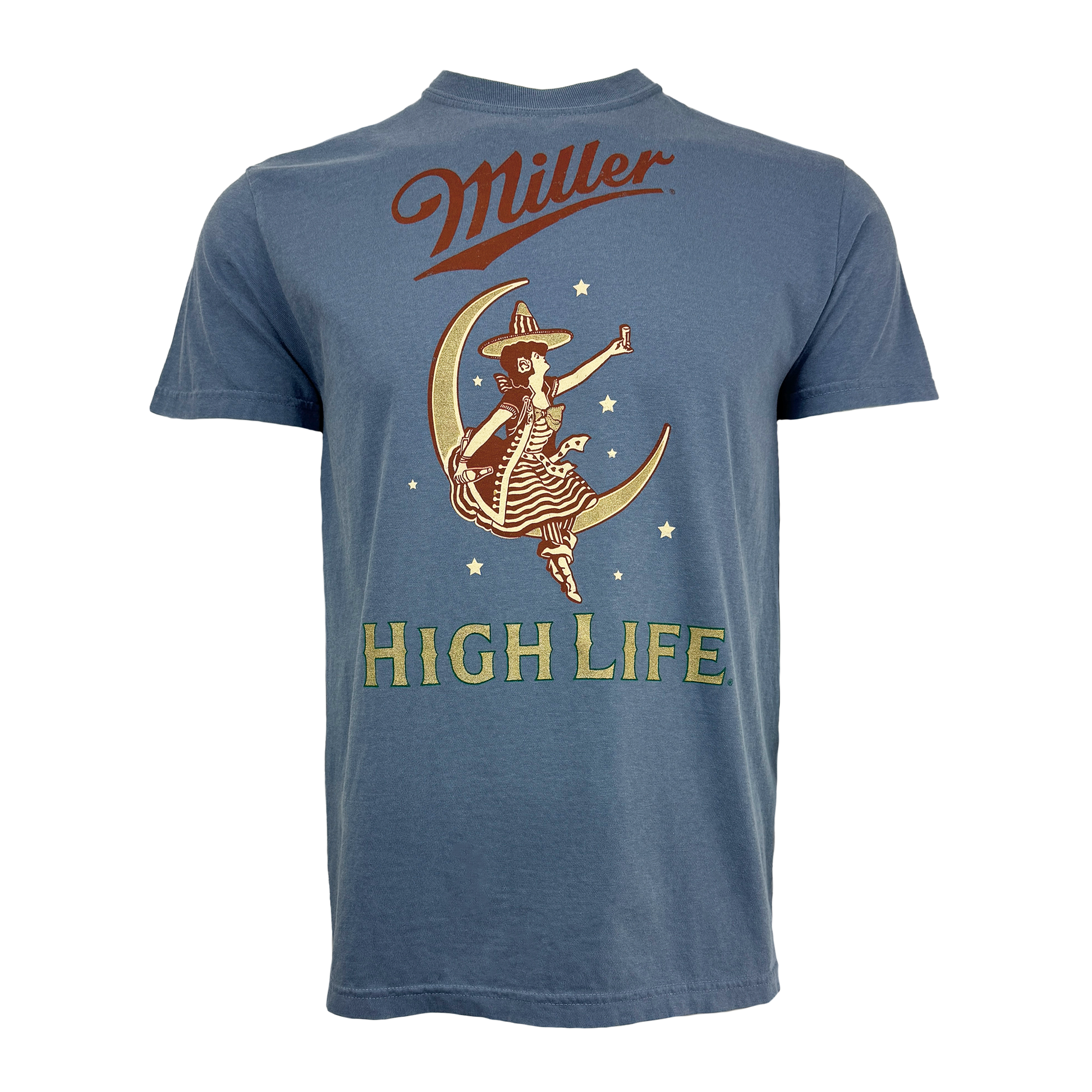 古着 80年代 MEDALLION Miller High Life ミラー ハイライフ アドバタイジングTシャツ USA製 レディースL相当 ヴィンテージ/eaa635816 古着 80年代 MEDALLION Miller High Life ミラー ハイライフ
