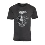 CHARCOAL GIRL IN THE MOON TEE