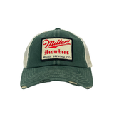 HIGH LIFE DISTRESSED PATCH HAT