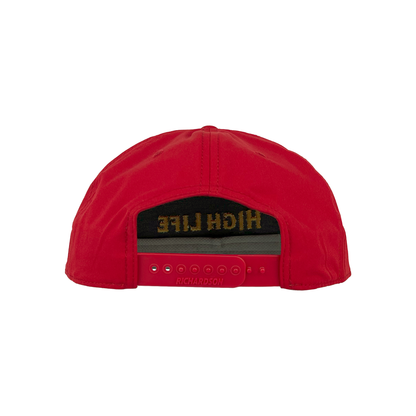 HIGH LIFE GOLD & RED ROPE HAT
