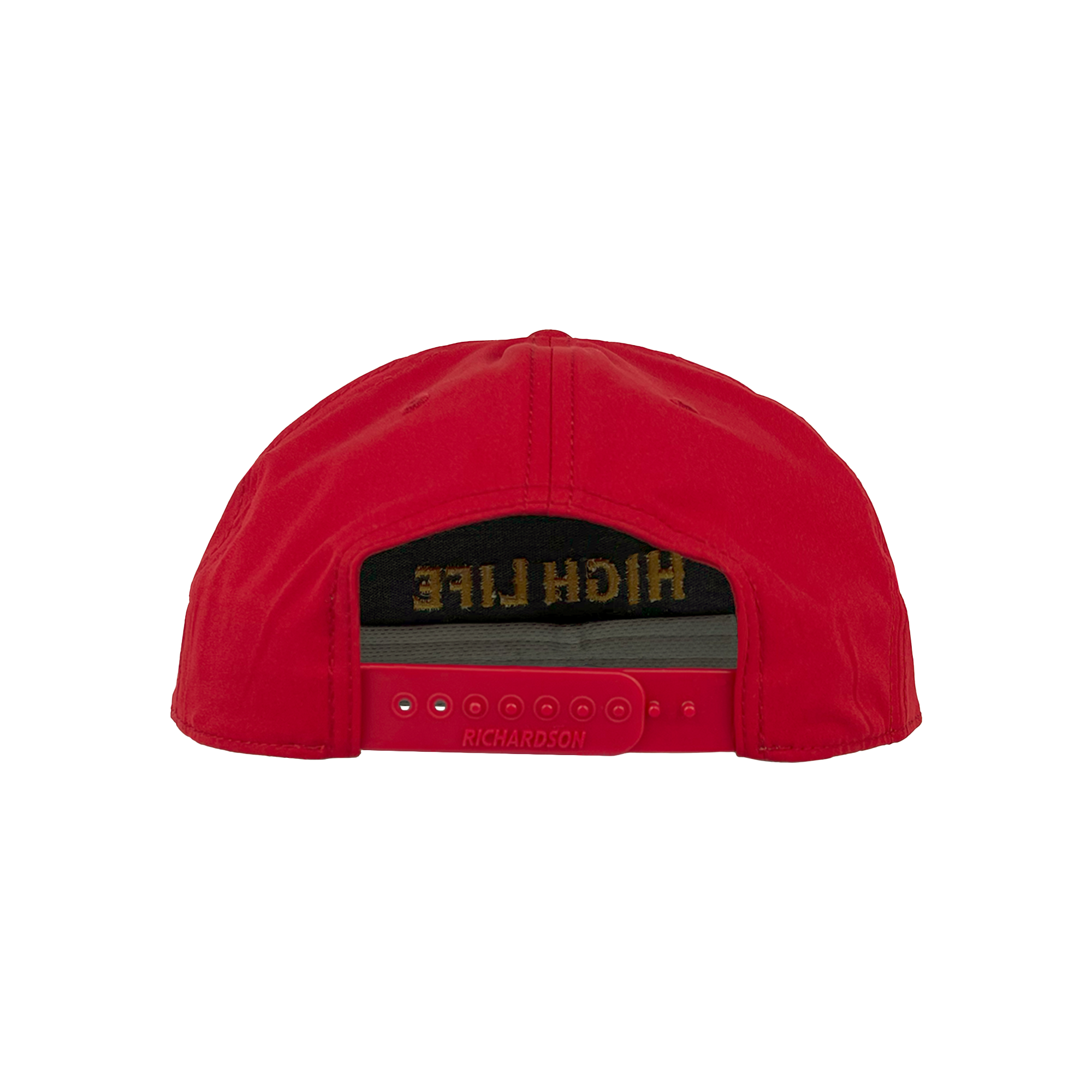 HIGH LIFE GOLD &  RED ROPE HAT