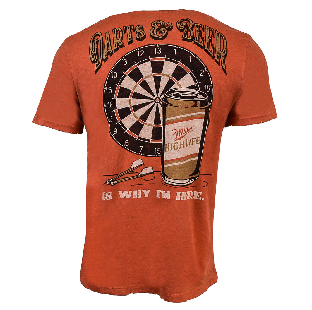 Miller High Life x Junk Food Darts & Beer Tee