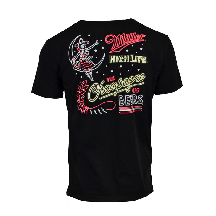 Miller High Life - Celestial Girl in The Moon Milwaukee Beer T- Shirt Miller High Life - Celestial Girl in The Moon Milwaukee Beer T- Shirt