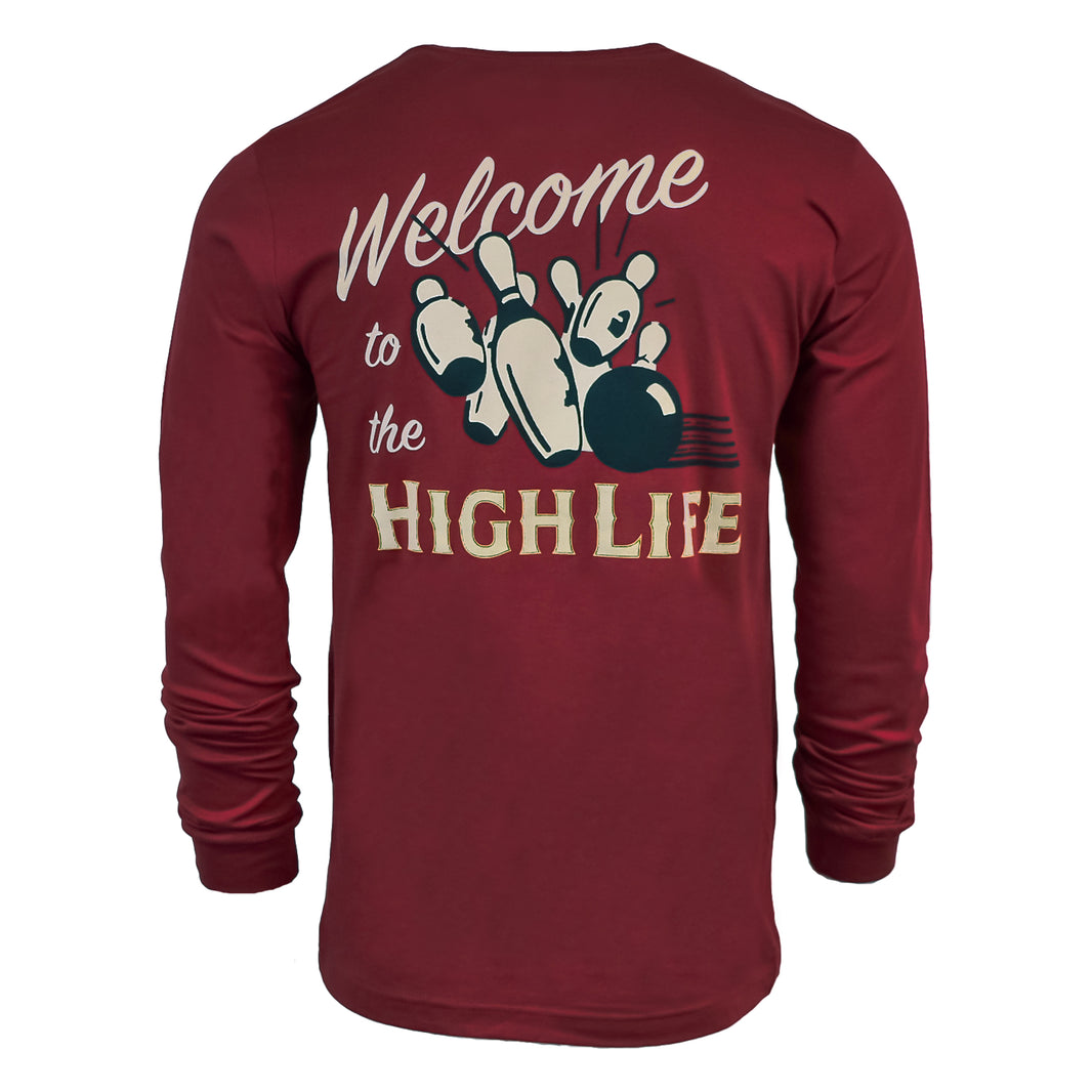 HIGH LIFE BOWLING LONG SLEEVE TEE