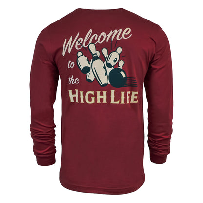 HIGH LIFE BOWLING LONG SLEEVE TEE