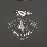 CHARCOAL GIRL IN THE MOON TEE