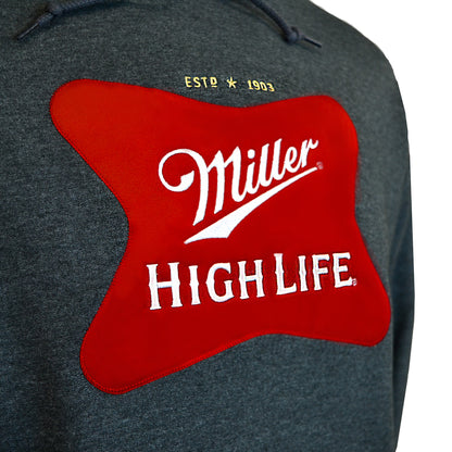 Soft Cross Applique Hoodie