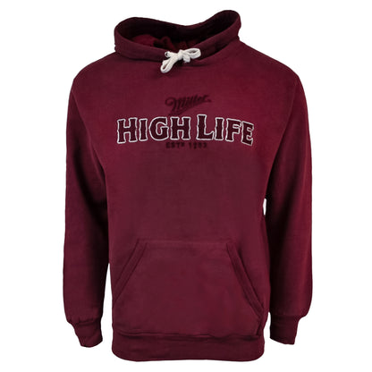 HIGH LIFE MAROON HOODIE