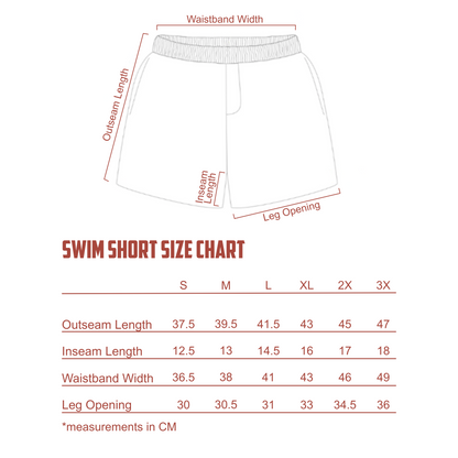 HIGH LIFE CAN PRINT SWIM TRUNKS