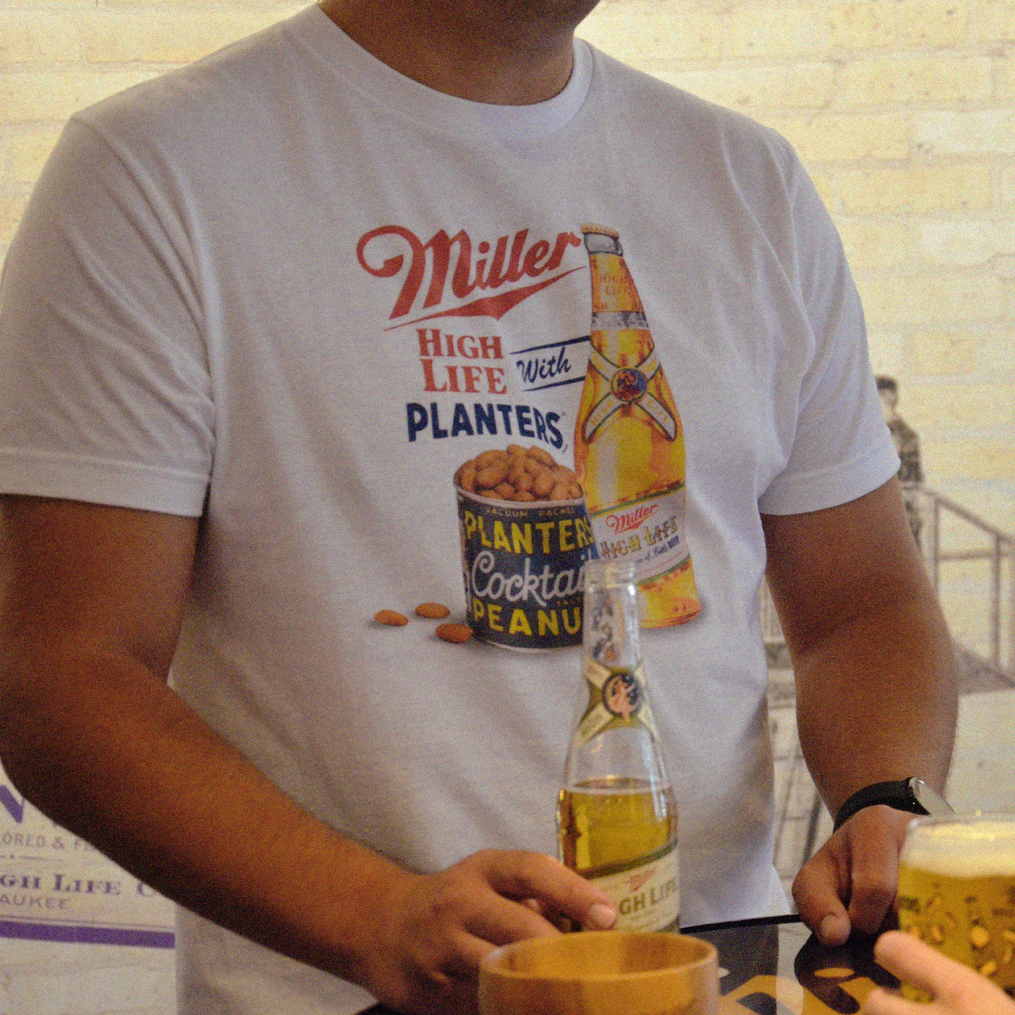 HIGH LIFE X PLANTERS® BRAND VINTAGE TEE