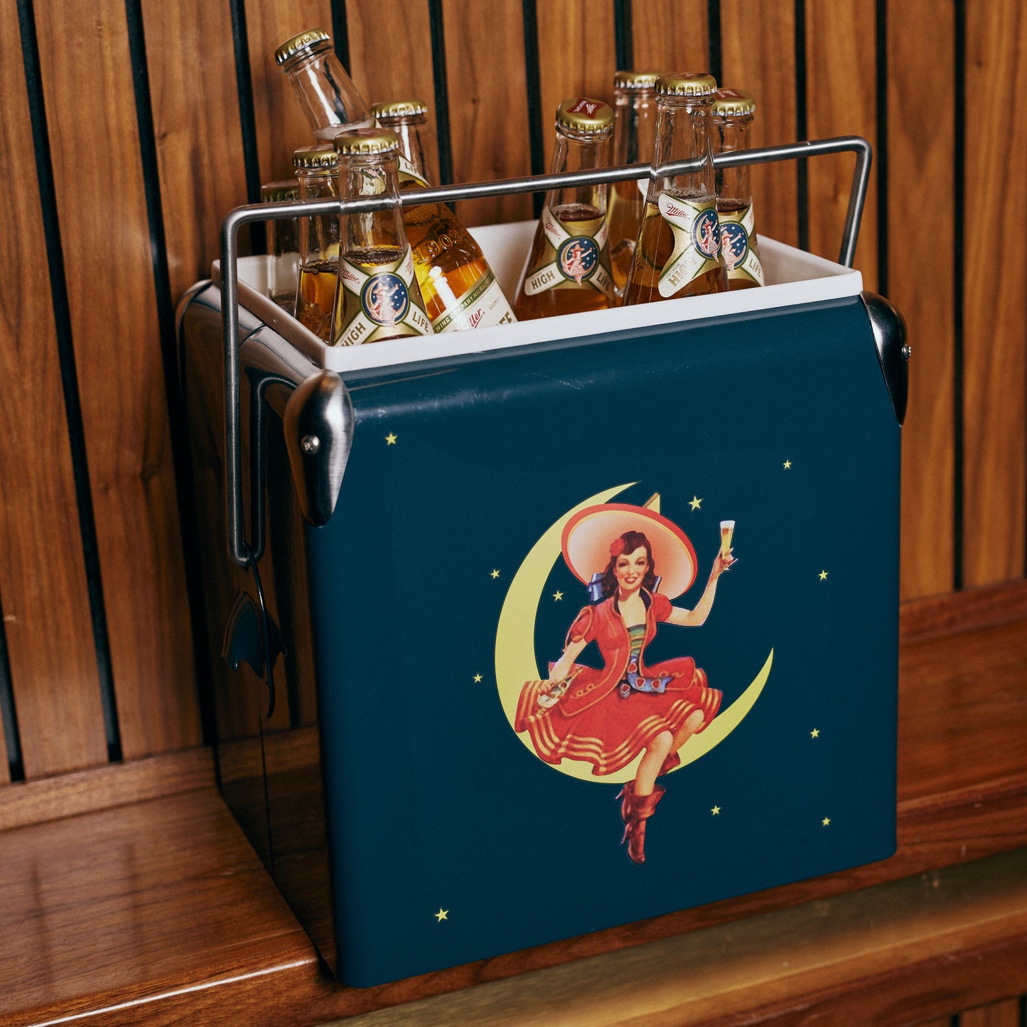 HIGH LIFE NAVY RETRO COOLER