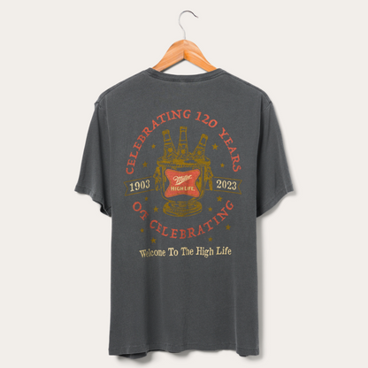 JUNK FOOD X HIGH LIFE 120TH CELEBRATE VINTAGE TEE