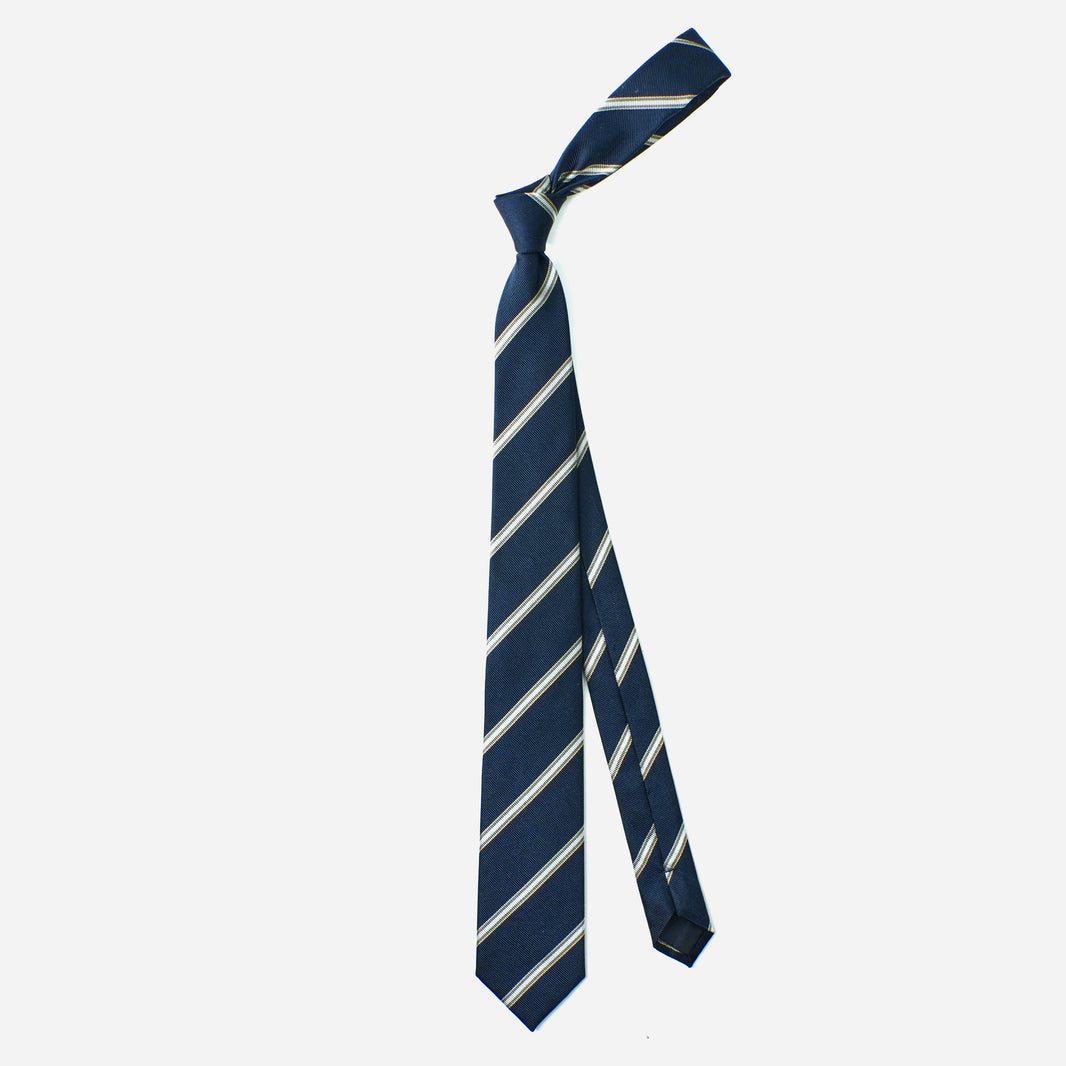 TIE BAR X MILLER HIGH LIFE STRIPE TIE