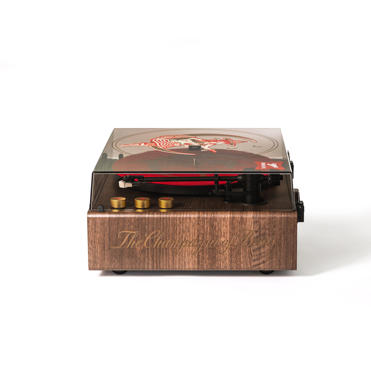 Miller High Life x Crosley Custom Record Player