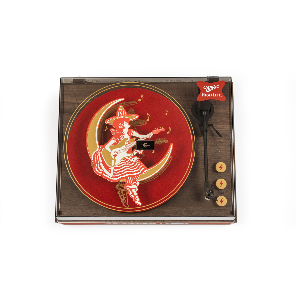 Miller High Life x Crosley Custom Record Player