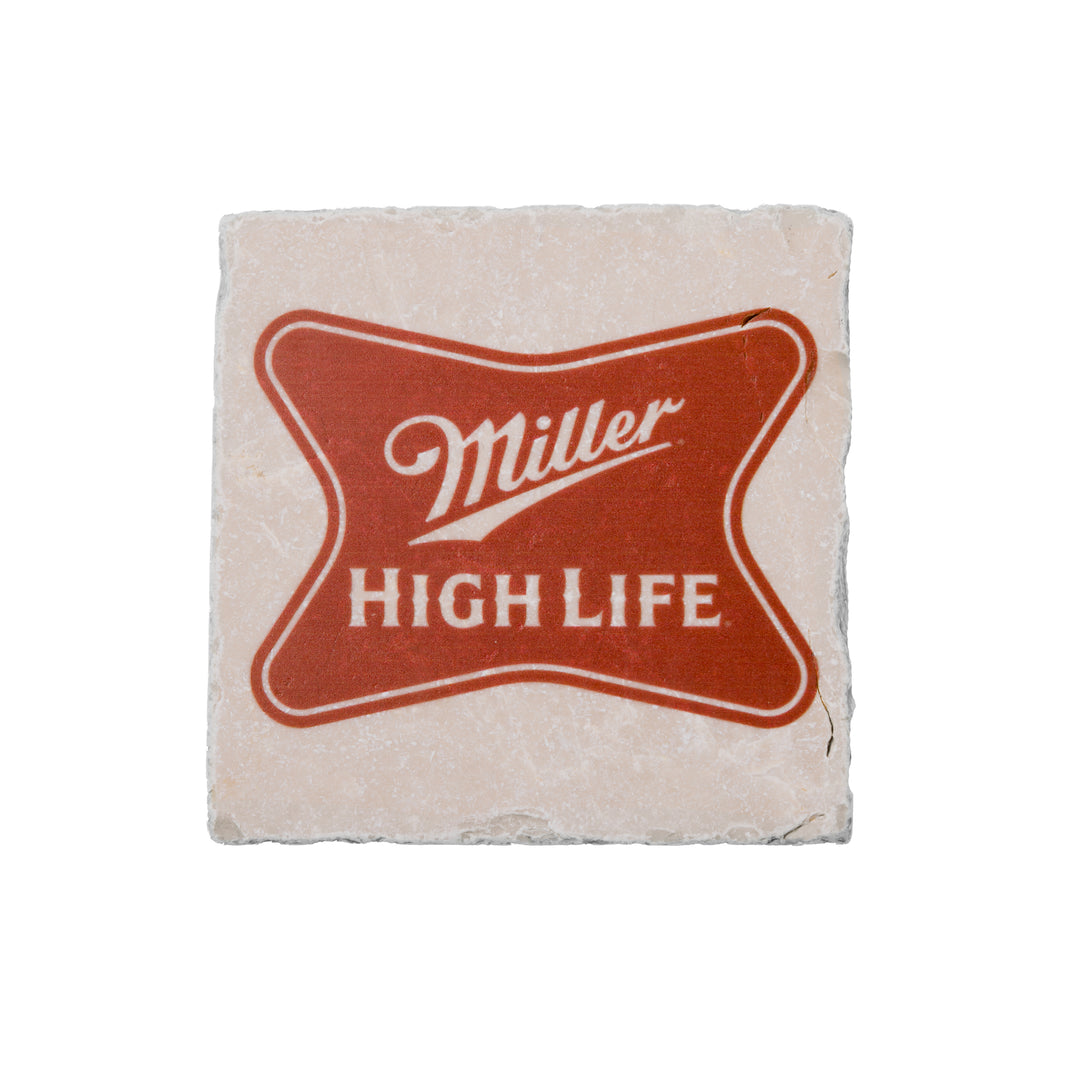 HIGH LIFE SOFT CROSS MARBLE COASTER