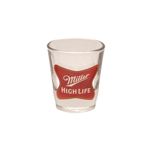 HIGH LIFE MHL S/C SHOT GLASS