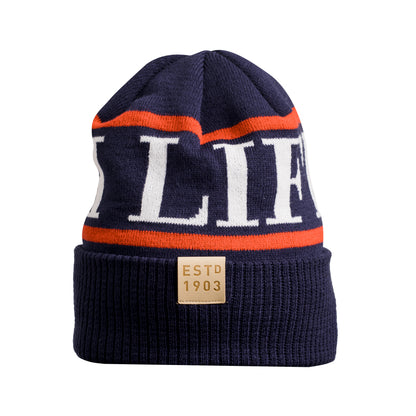 HIGH LIFE NAVY BEANIE