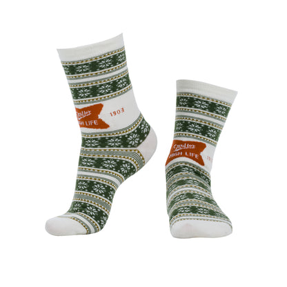 HIGH LIFE HOLIDAY KNIT SOCKS