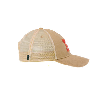 HIGH LIFE KHAKI SOFT CROSS TRUCKER HAT