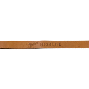HIGH LIFE BROWN LEATHER SUNGLASS STRAP