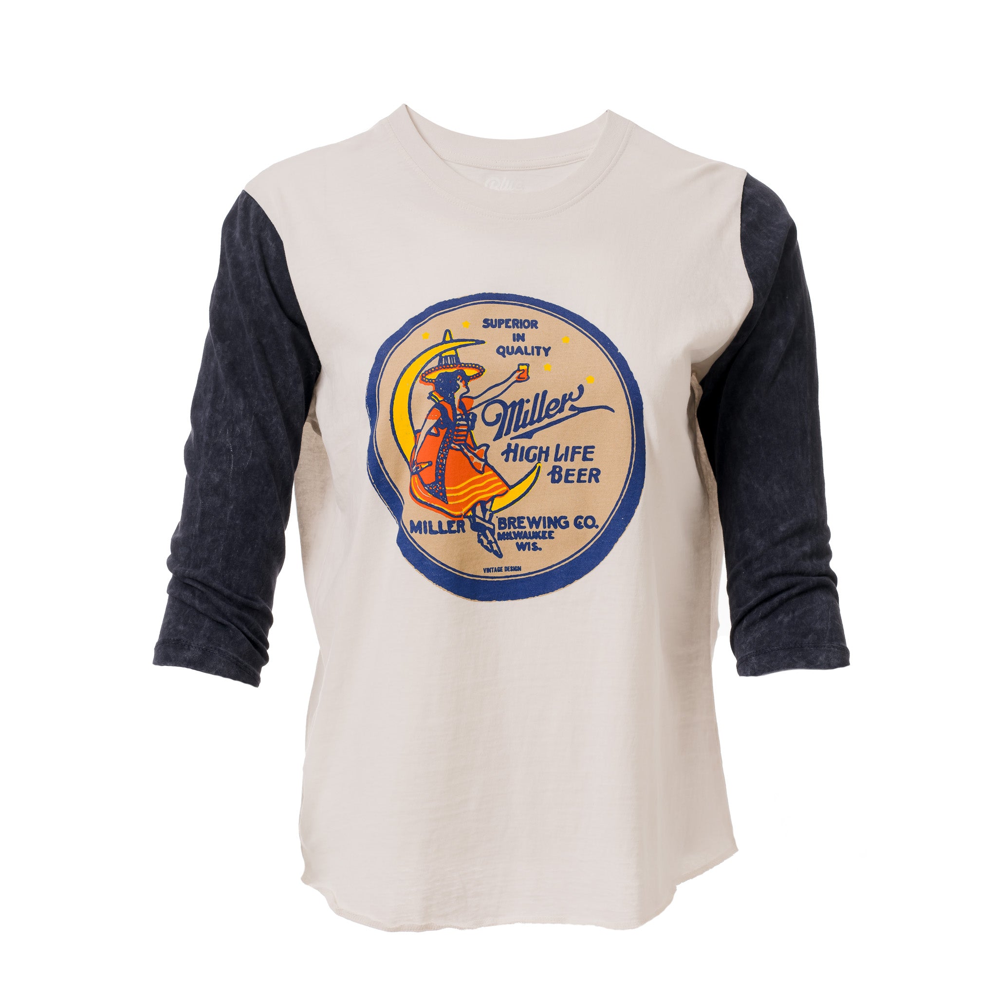 Miller high store life baseball tee